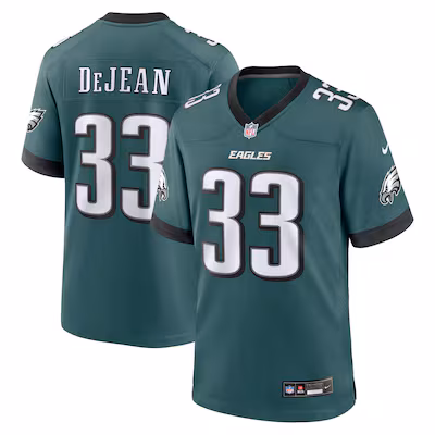 Cooper DeJean Philadelphia Eagles Nike Game Jersey - Green