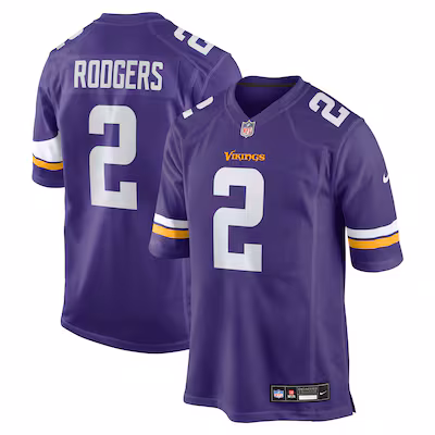 Isaiah Rodgers Minnesota Vikings Nike Team Game Jersey - Purple