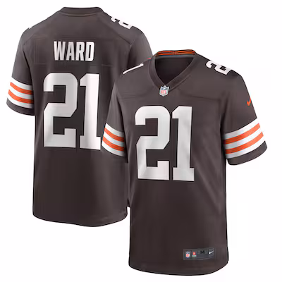 Denzel Ward Cleveland Browns Nike Player Game Jersey - Brown