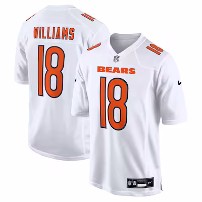 Caleb Williams Chicago Bears Nike Fashion Jersey - Tundra White