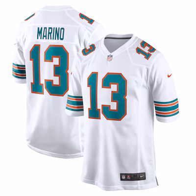 Dan Marino Miami Dolphins Nike Retired Player Jersey - White