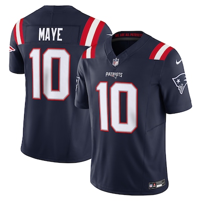 Drake Maye New England Patriots Nike Vapor F.U.S.E. Limited Jersey - Navy