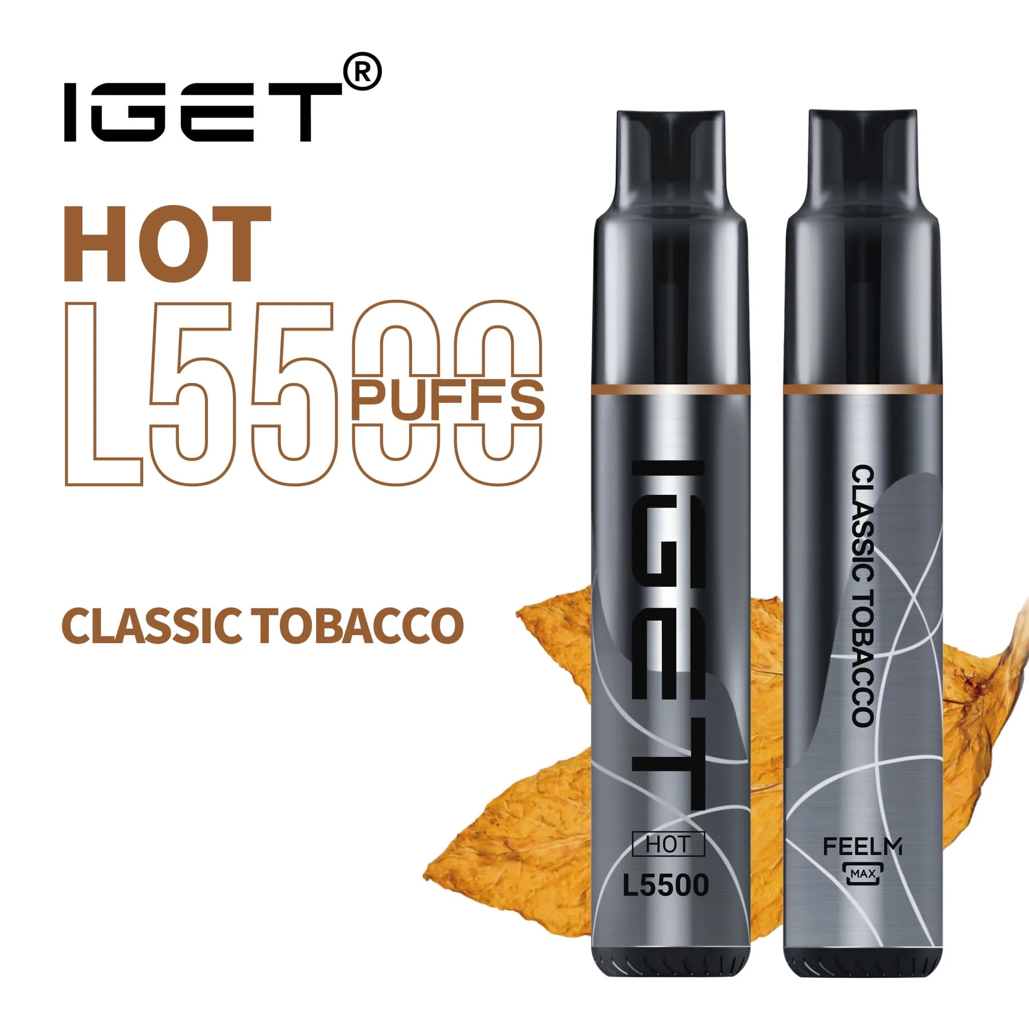 IGET HOT 5500 Puffs 31 Flavors