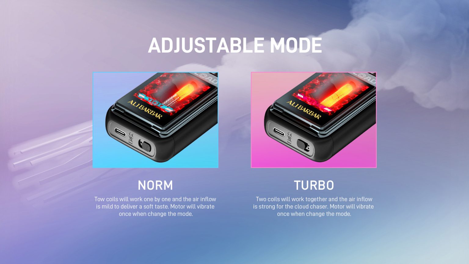AliBarBar Upload POD 25000 puffs**NO Display LED Screen**