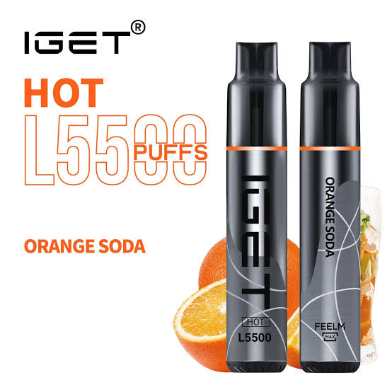 IGET HOT 5500 Puffs 31 Flavors