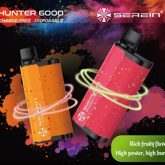new Serein Hunter 6000 Puffs