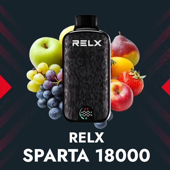 new Relx Sparta 18000 Puffs 16 Flavors