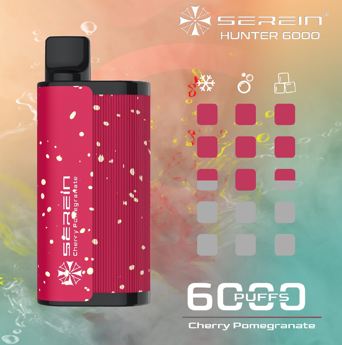 new Serein Hunter 6000 Puffs