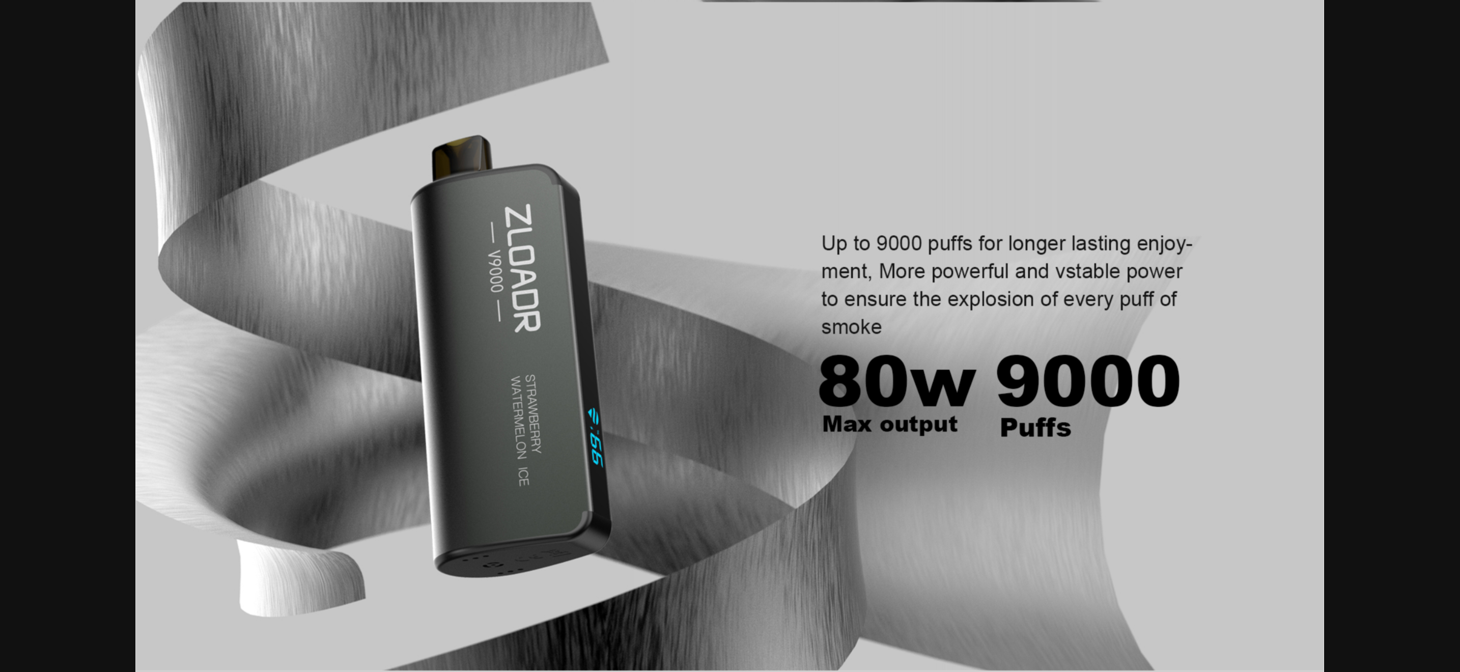 New ZLOADR V9000 Puffs Disposable Vape 16 Flavors