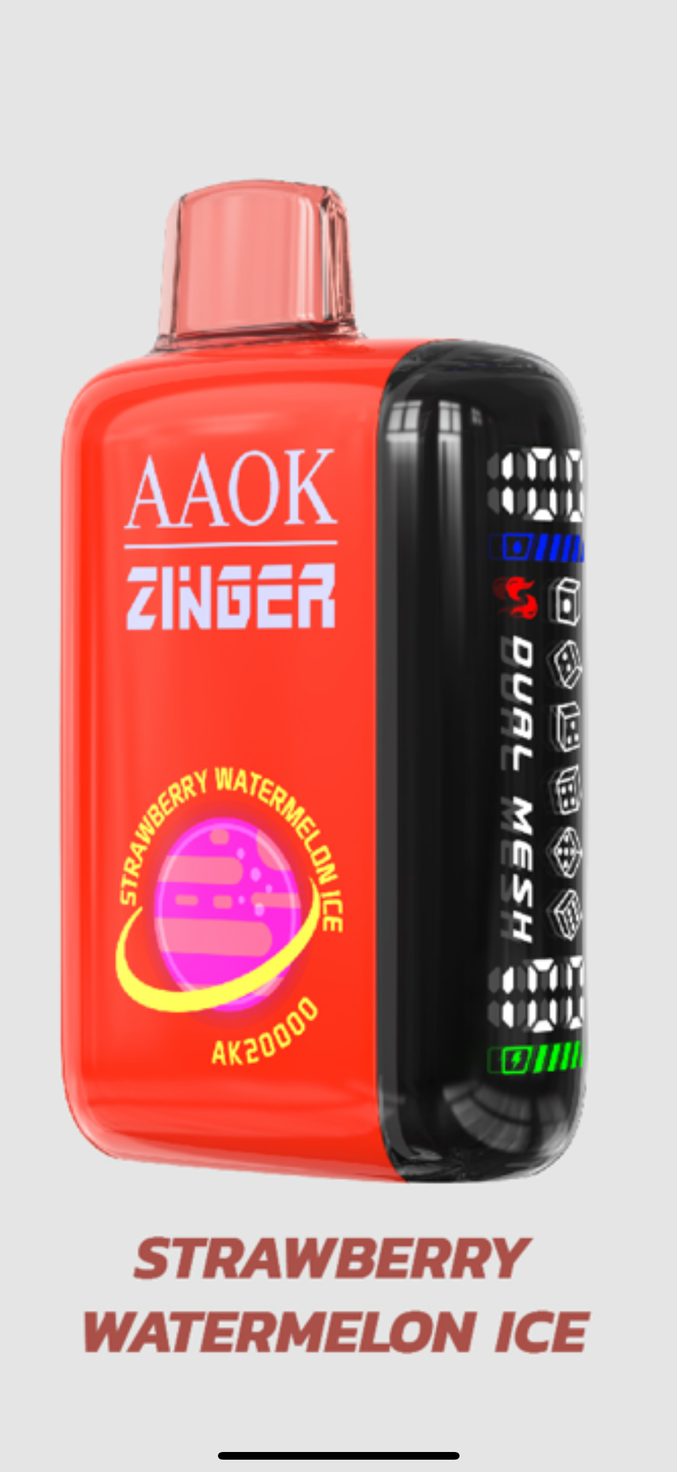 new AAOK 20000 Puffs Disposable Vape 21 Flavors