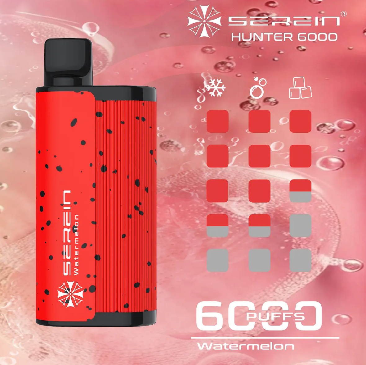 new Serein Hunter 6000 Puffs