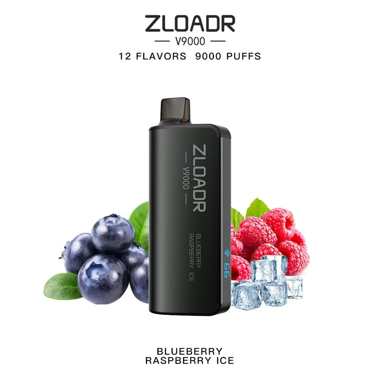 New ZLOADR V9000 Puffs Disposable Vape 16 Flavors