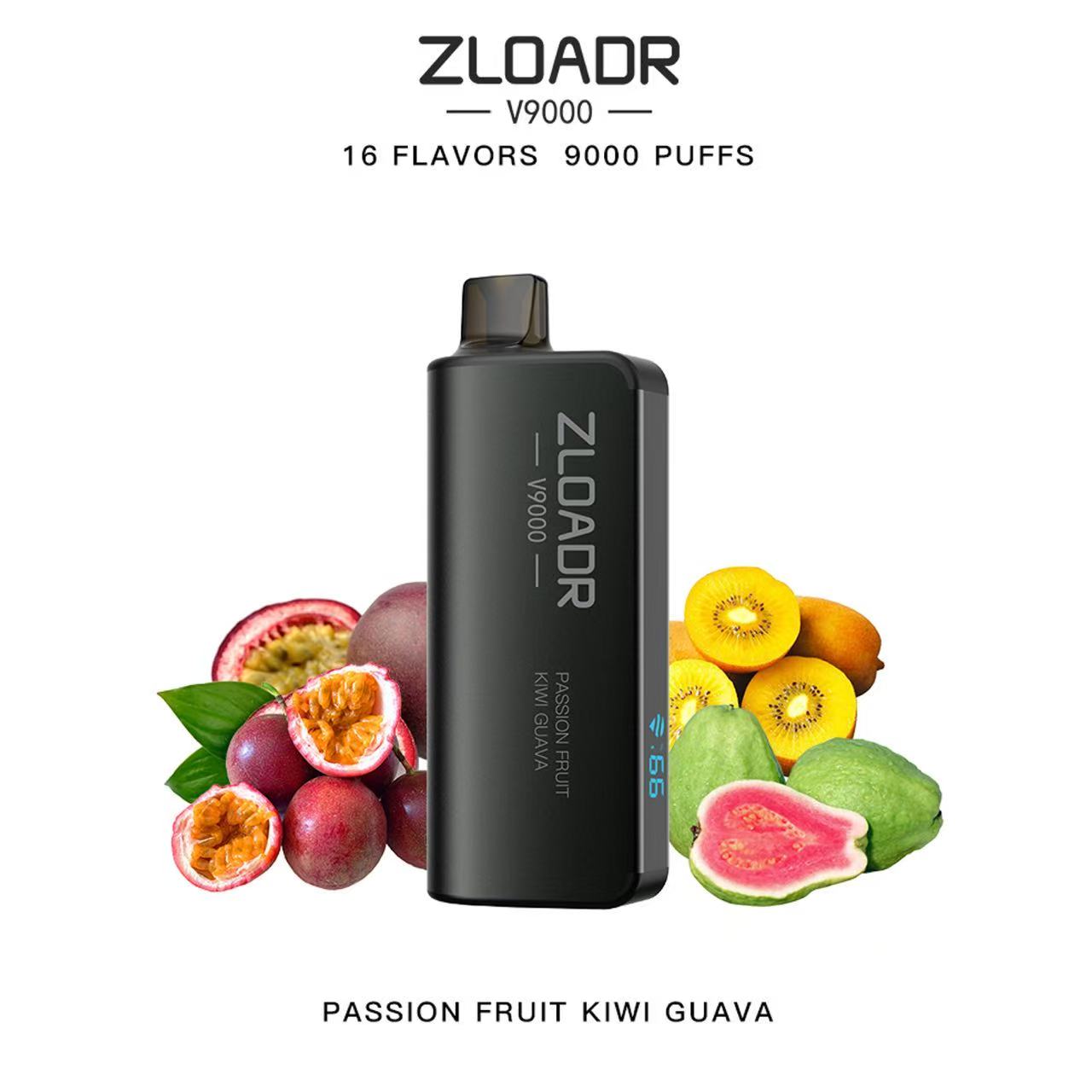 New ZLOADR V9000 Puffs Disposable Vape 16 Flavors