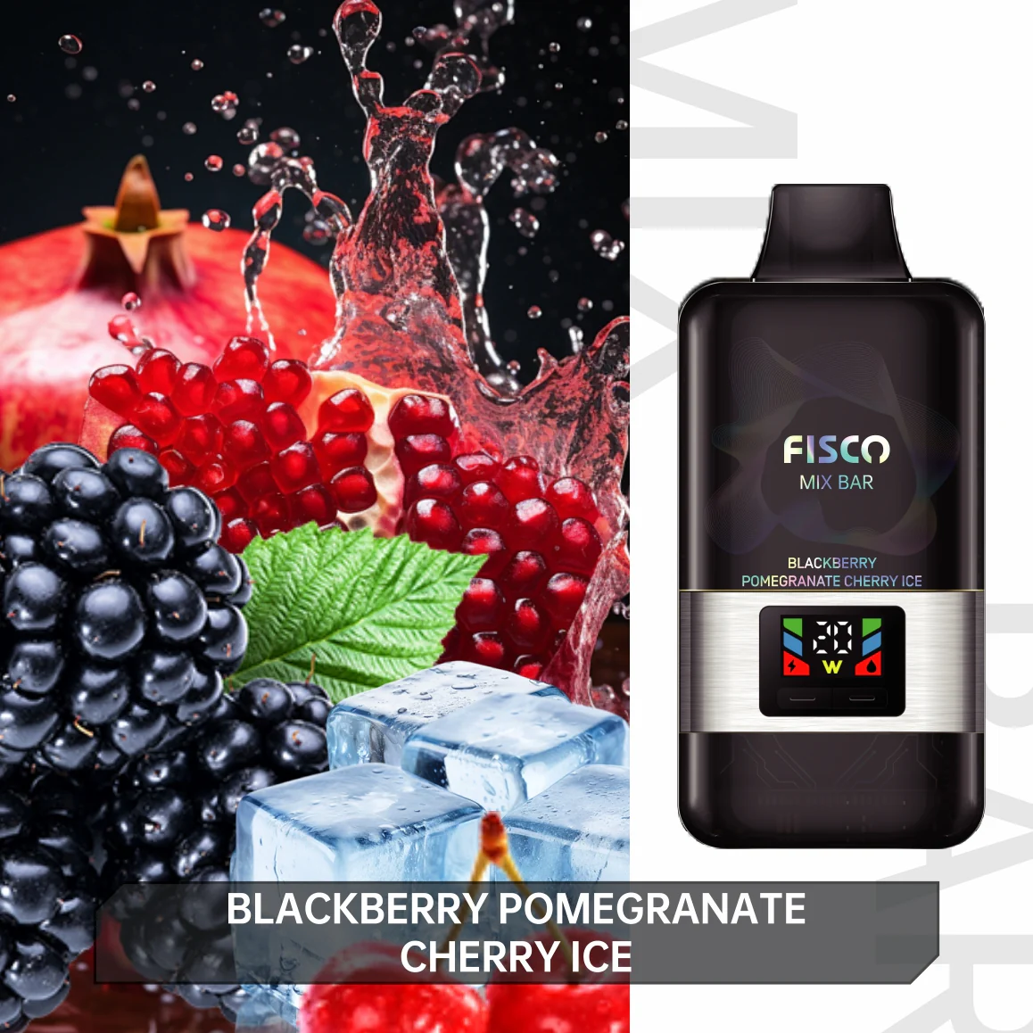 new FISCO Mix Bar 12000 Puffs 11 Flavors