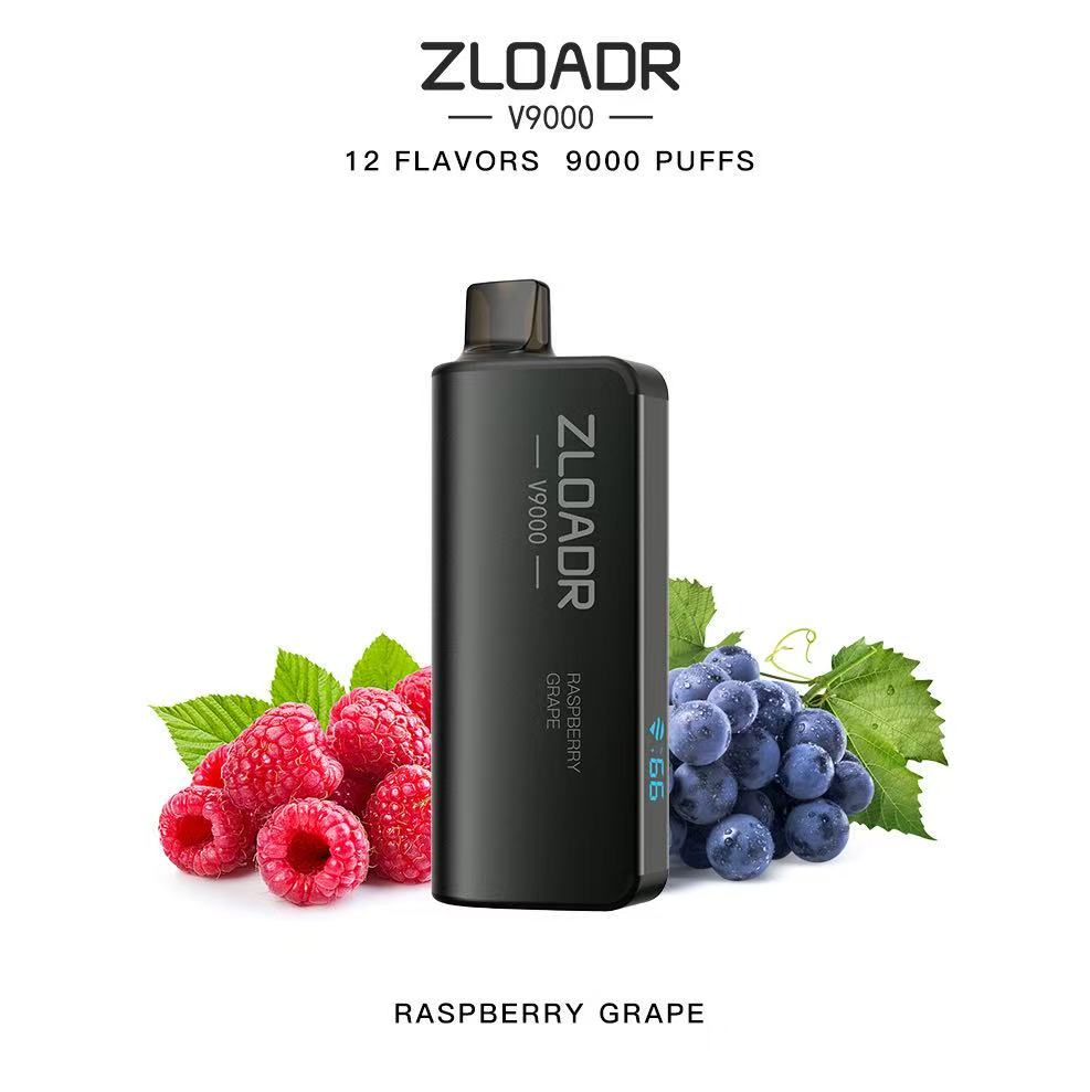 New ZLOADR V9000 Puffs Disposable Vape 16 Flavors
