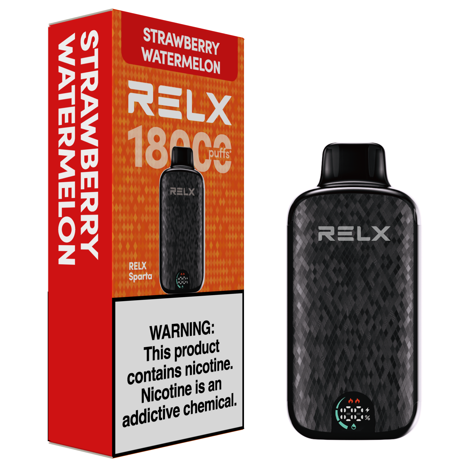 new Relx Sparta 18000 Puffs 16 Flavors