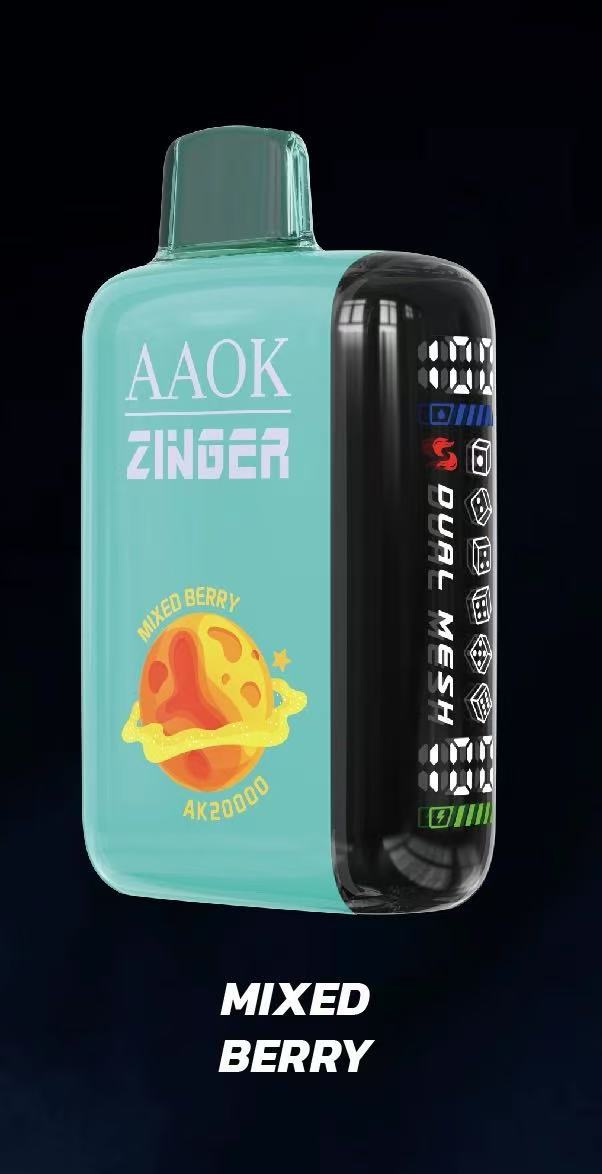 new AAOK 20000 Puffs Disposable Vape 21 Flavors