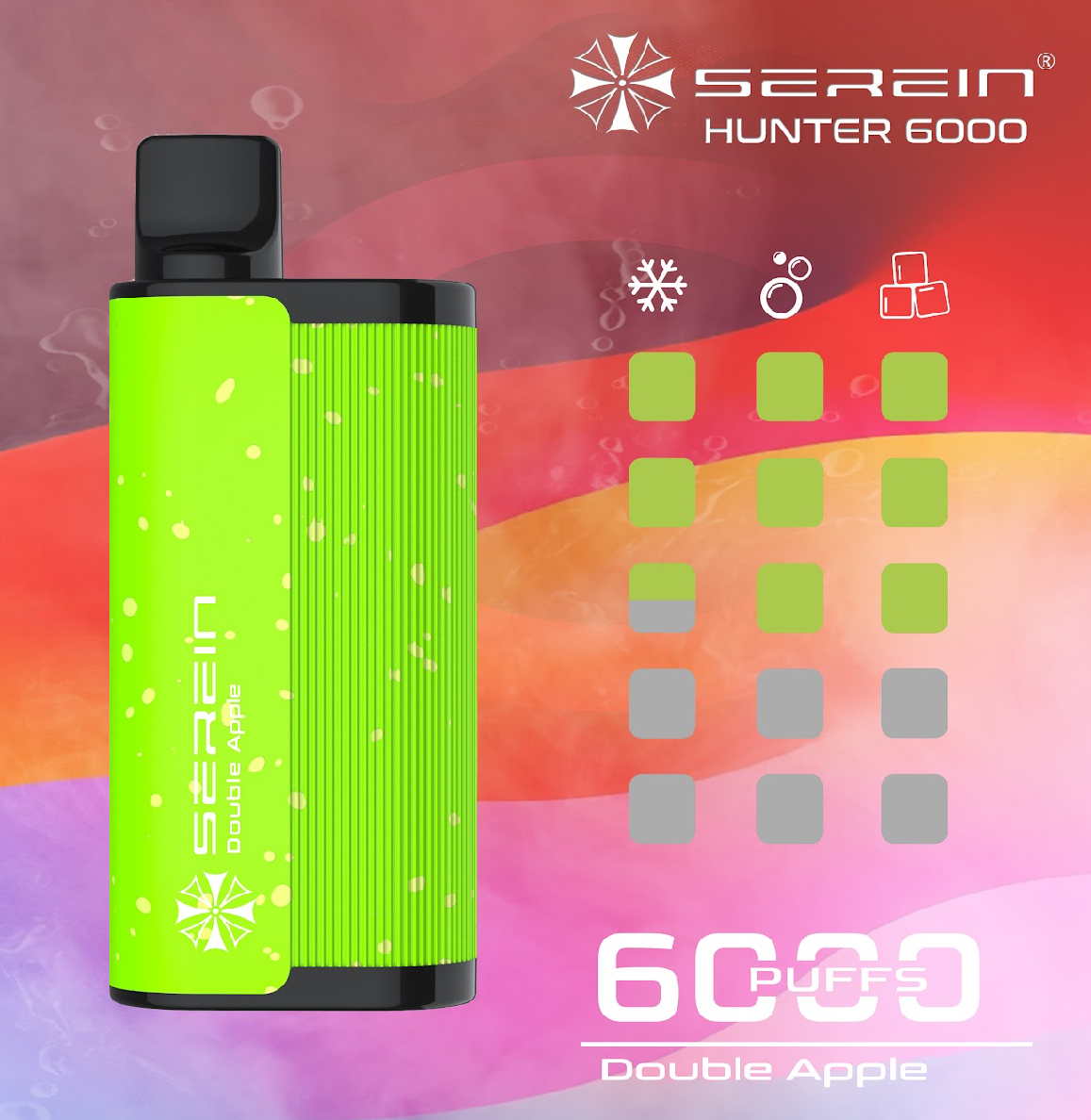 new Serein Hunter 6000 Puffs