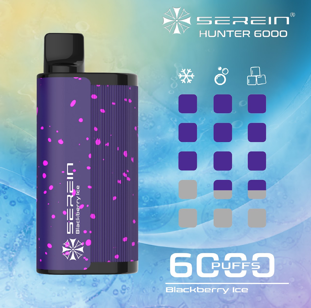 new Serein Hunter 6000 Puffs