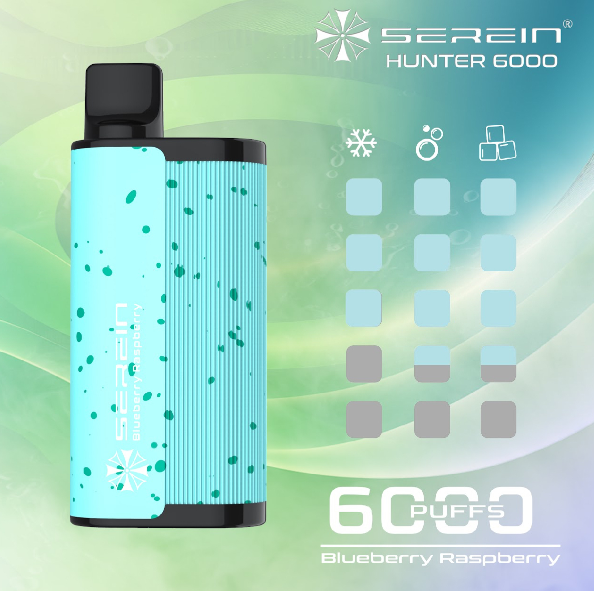 new Serein Hunter 6000 Puffs