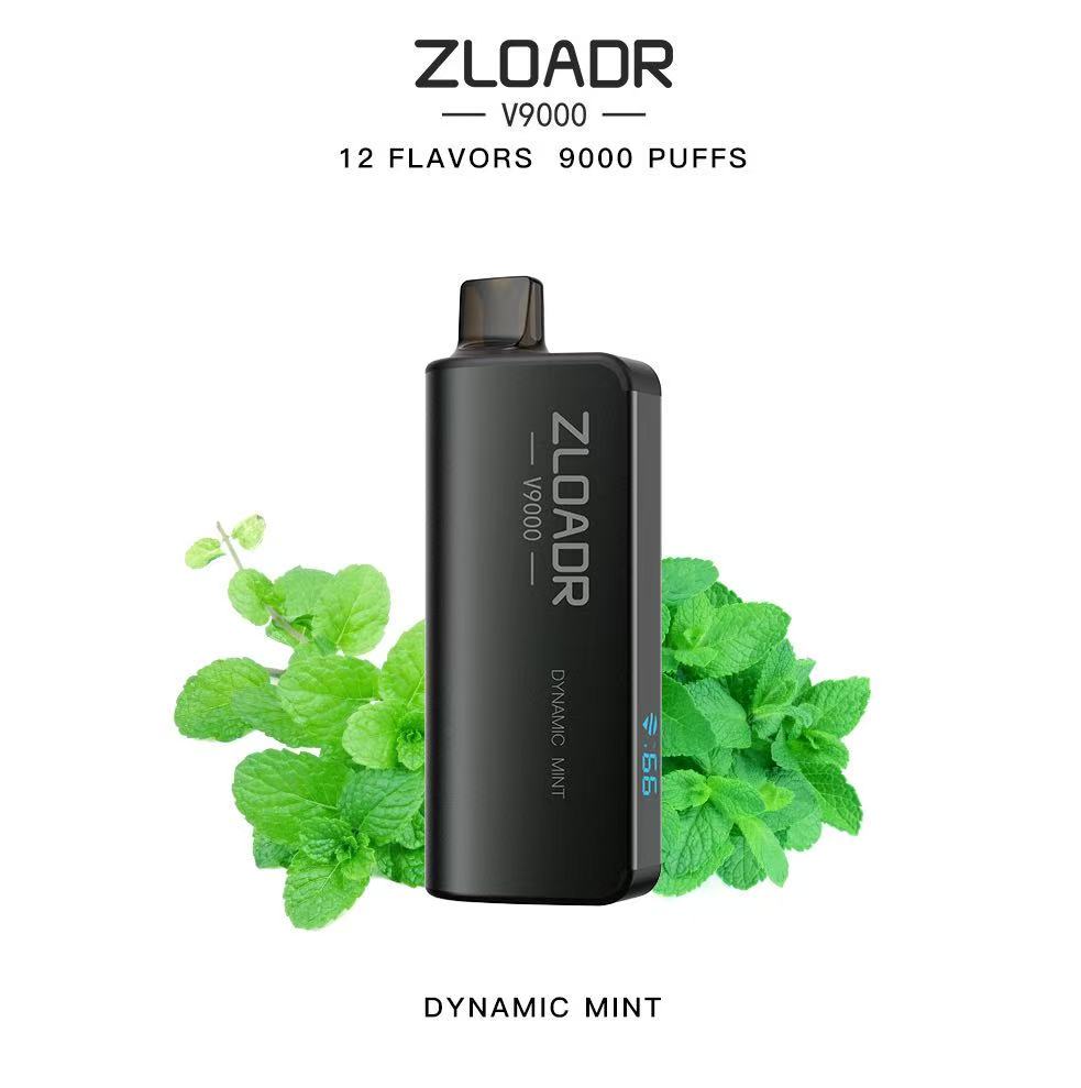 New ZLOADR V9000 Puffs Disposable Vape 16 Flavors