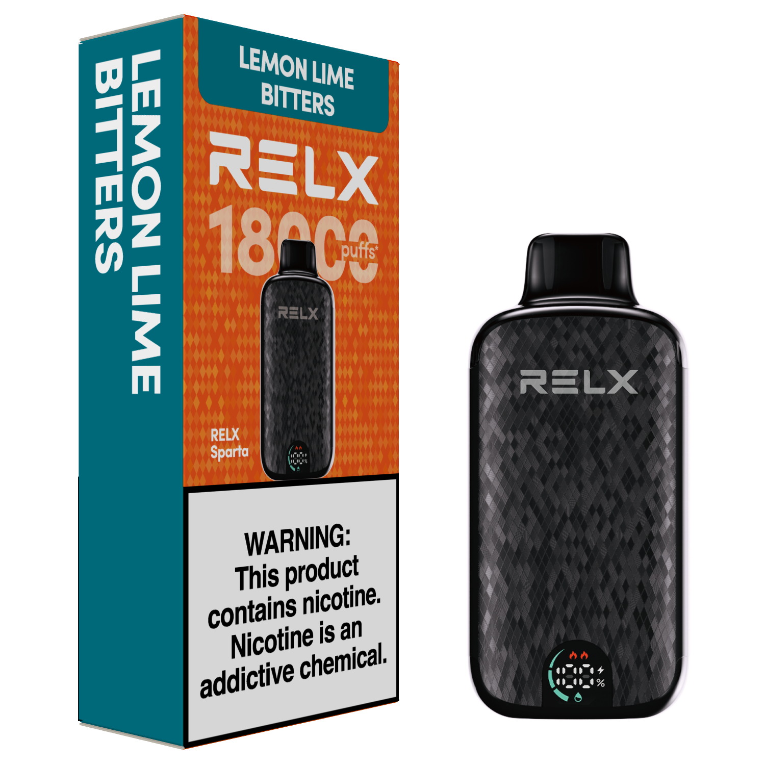 new Relx Sparta 18000 Puffs 16 Flavors