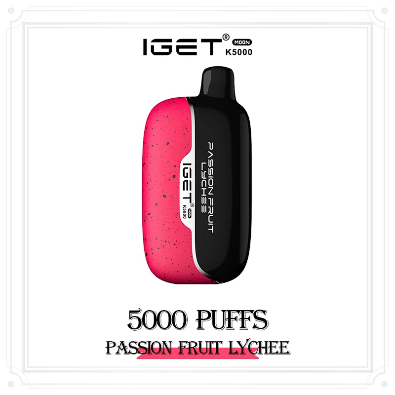 IGET Moon K5000 puffs 20 Flavors NEWEST