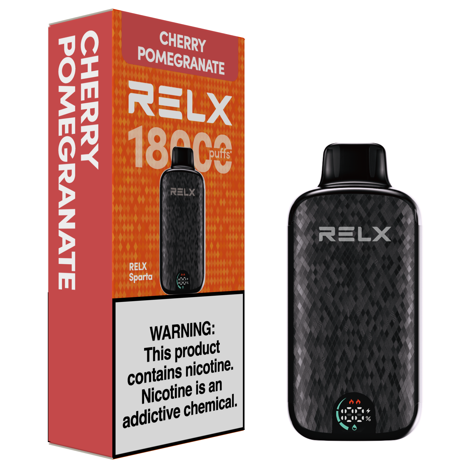 new Relx Sparta 18000 Puffs 16 Flavors