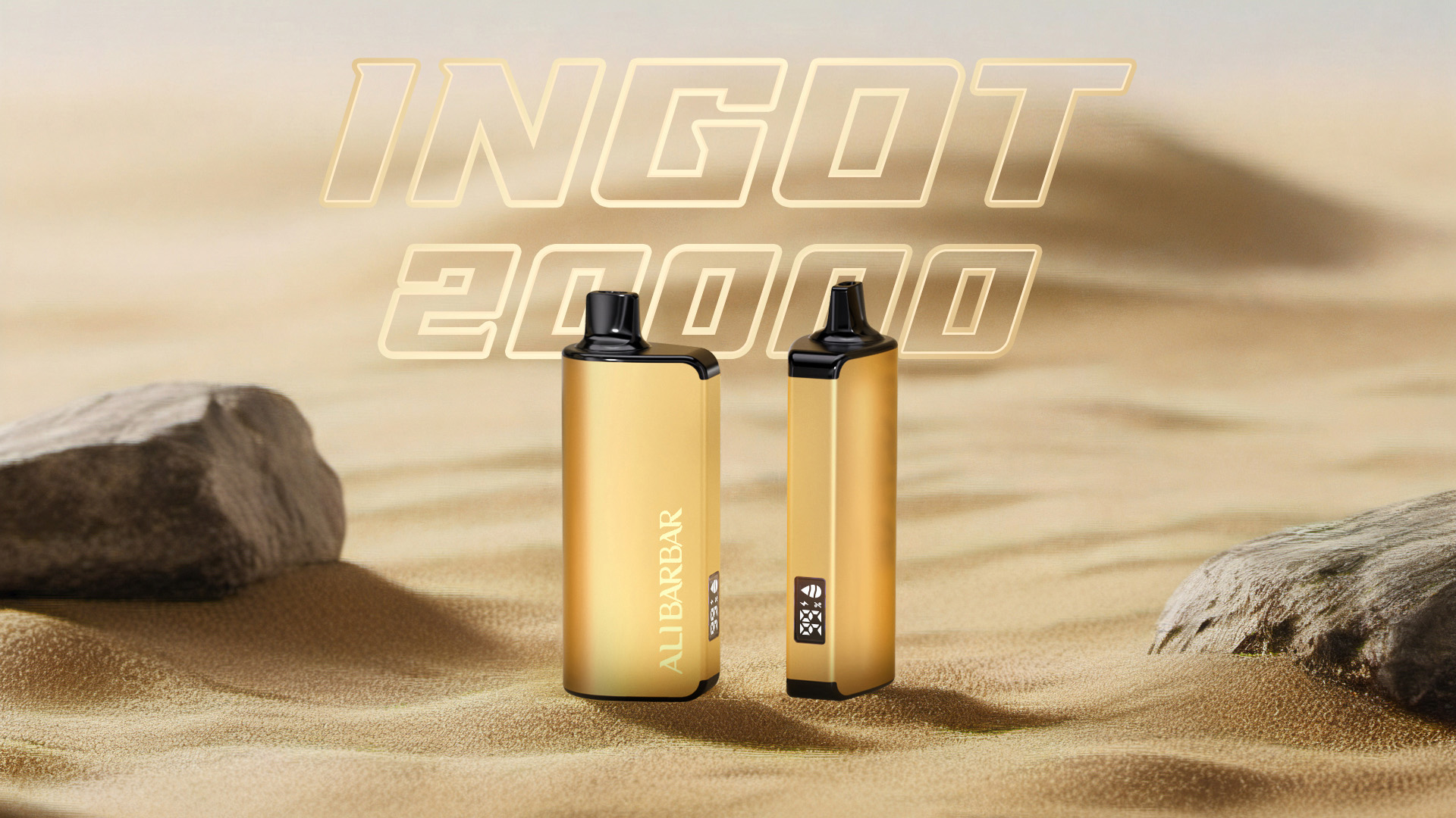 New Alibarbar Ingot 20000 Puffs Disposable Vape 18 Flavors