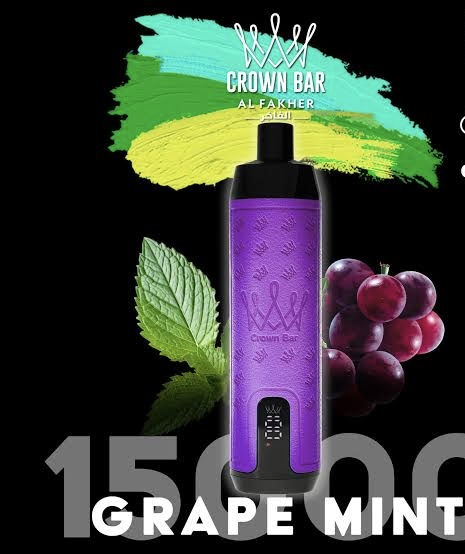 new Crown Bar 15000 Puffs 7 Flavors