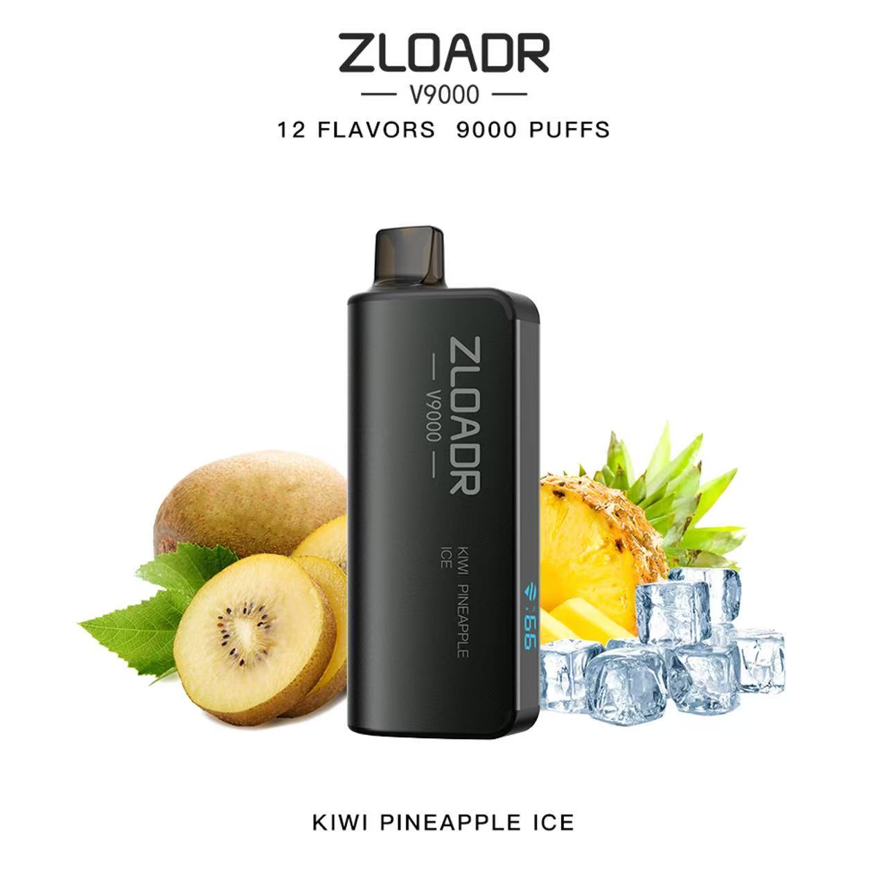 New ZLOADR V9000 Puffs Disposable Vape 16 Flavors