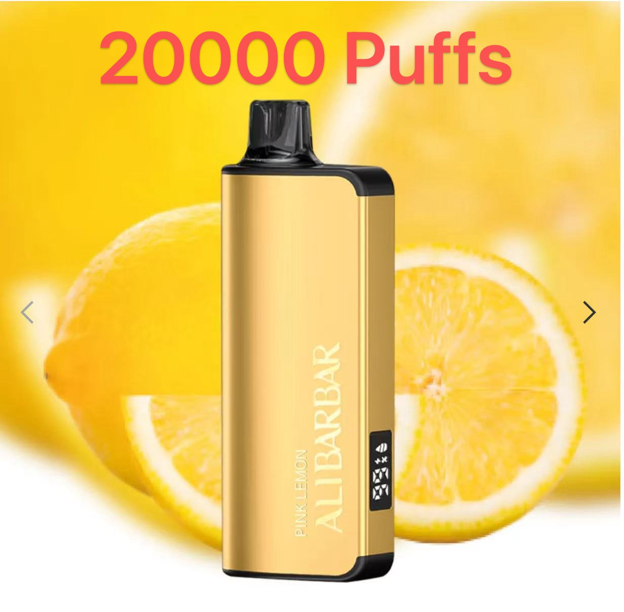 New Alibarbar Ingot 20000 Puffs Disposable Vape 18 Flavors