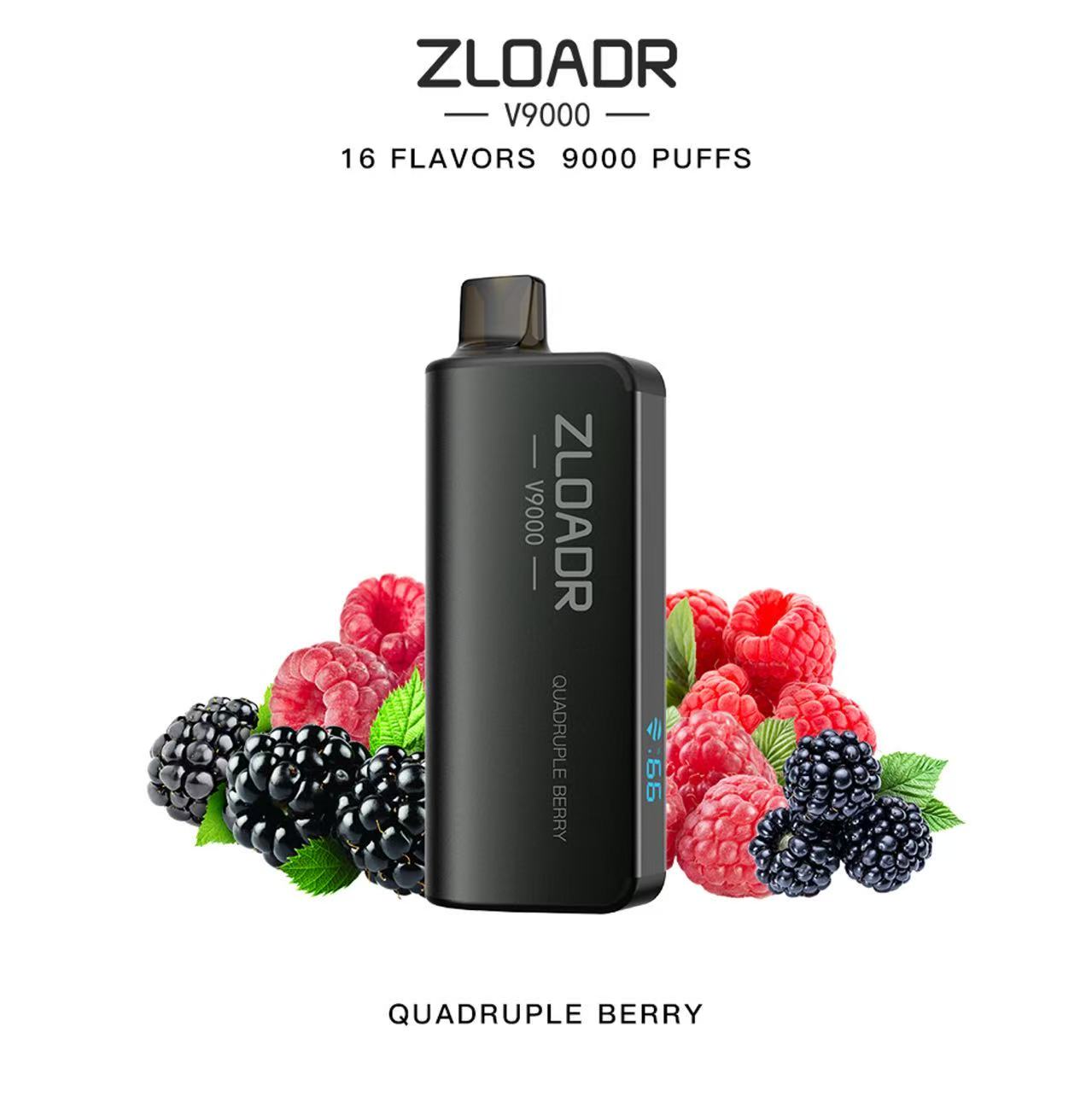 New ZLOADR V9000 Puffs Disposable Vape 16 Flavors