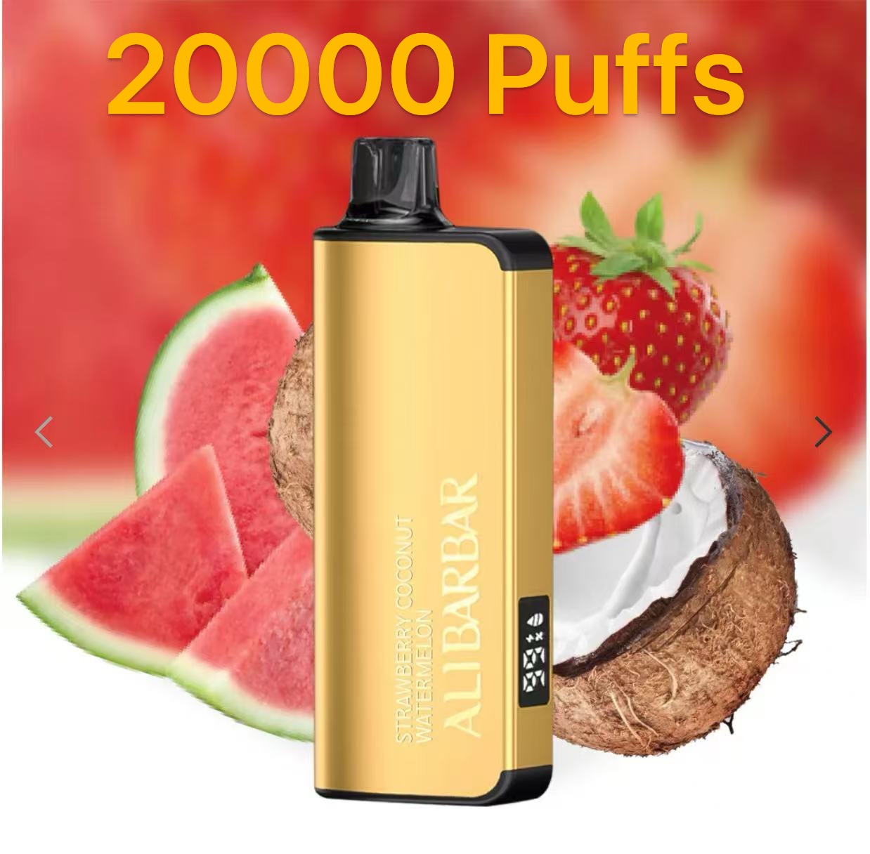 New Alibarbar Ingot 20000 Puffs Disposable Vape 18 Flavors