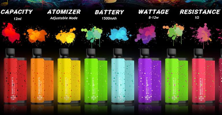 new Serein Hunter 6000 Puffs