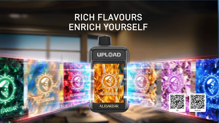 AliBarbar Upload 25000 Puffs with replaceable LED Screen