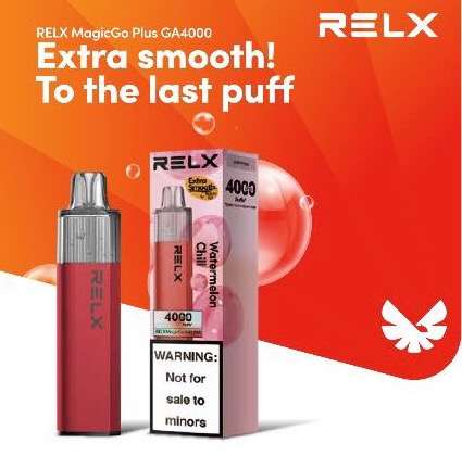 RELX Magicgo Plus GA4000 Puffs 10 Flavors