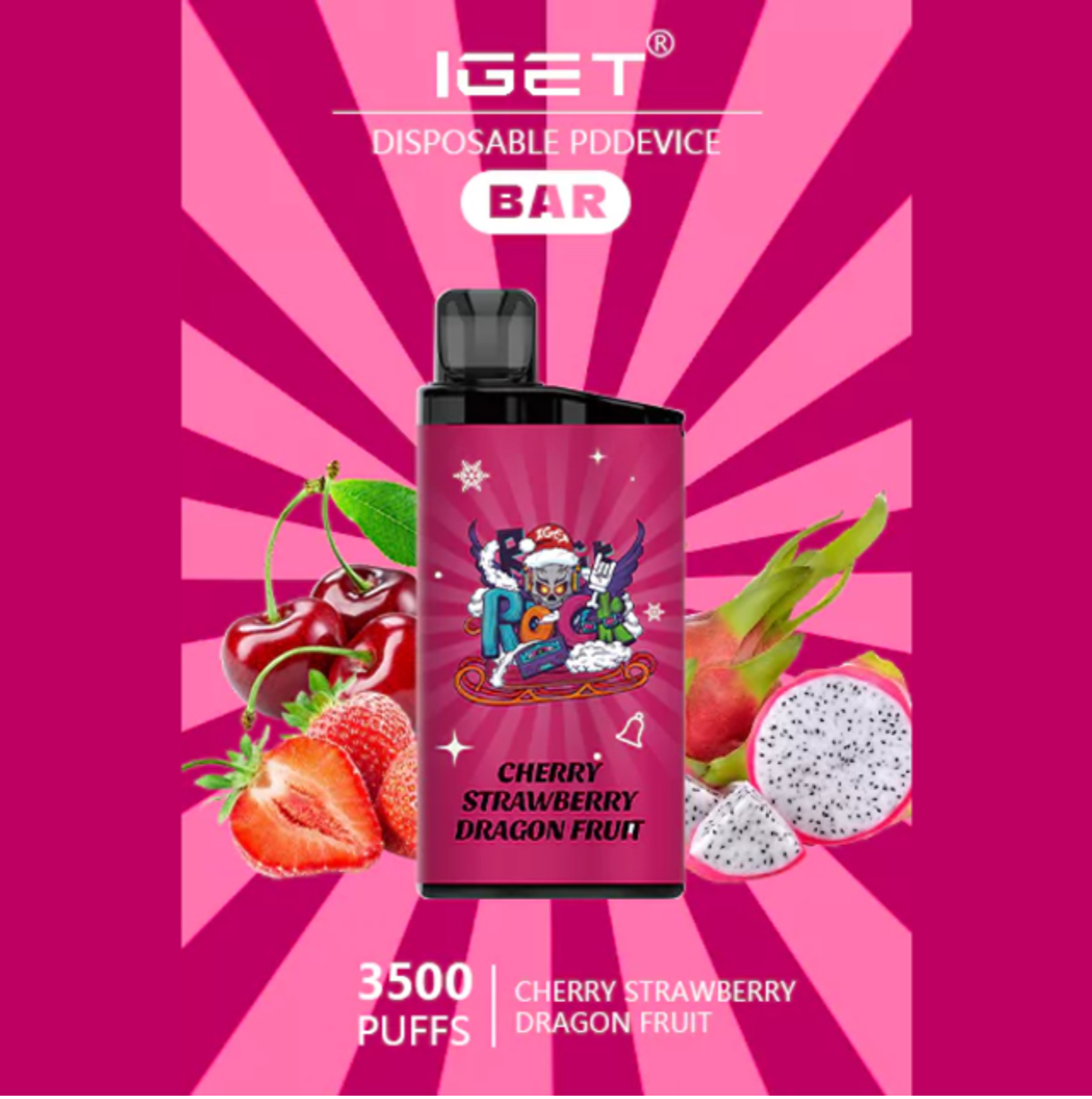 clearance IGET Bar 3500 Puffs Big Sale 40 Flavors