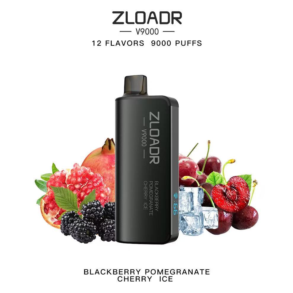 New ZLOADR V9000 Puffs Disposable Vape 16 Flavors