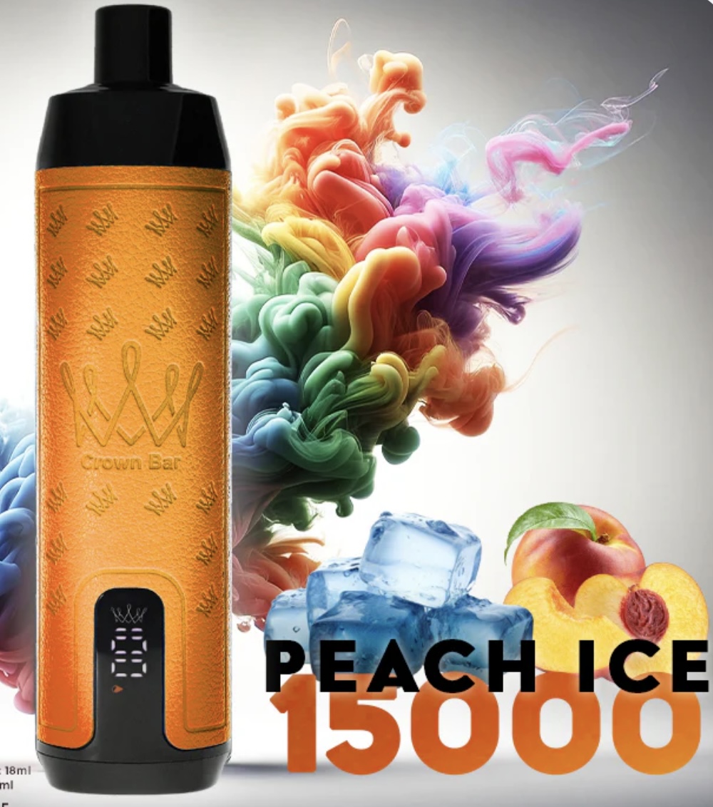 new Crown Bar 15000 Puffs 7 Flavors
