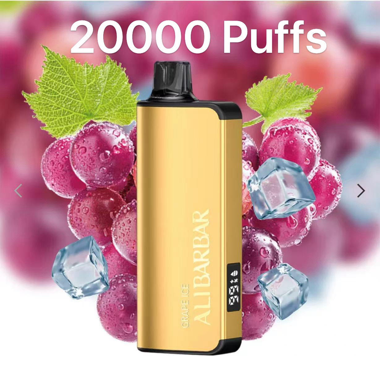 New Alibarbar Ingot 20000 Puffs Disposable Vape 18 Flavors
