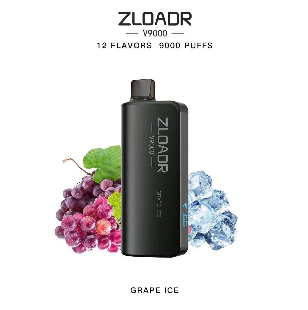New ZLOADR V9000 Puffs Disposable Vape 16 Flavors
