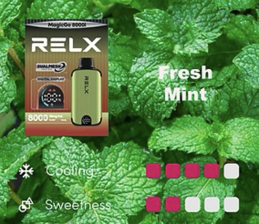newest RELX MagicGo 8000i Puffs 15 Flavors