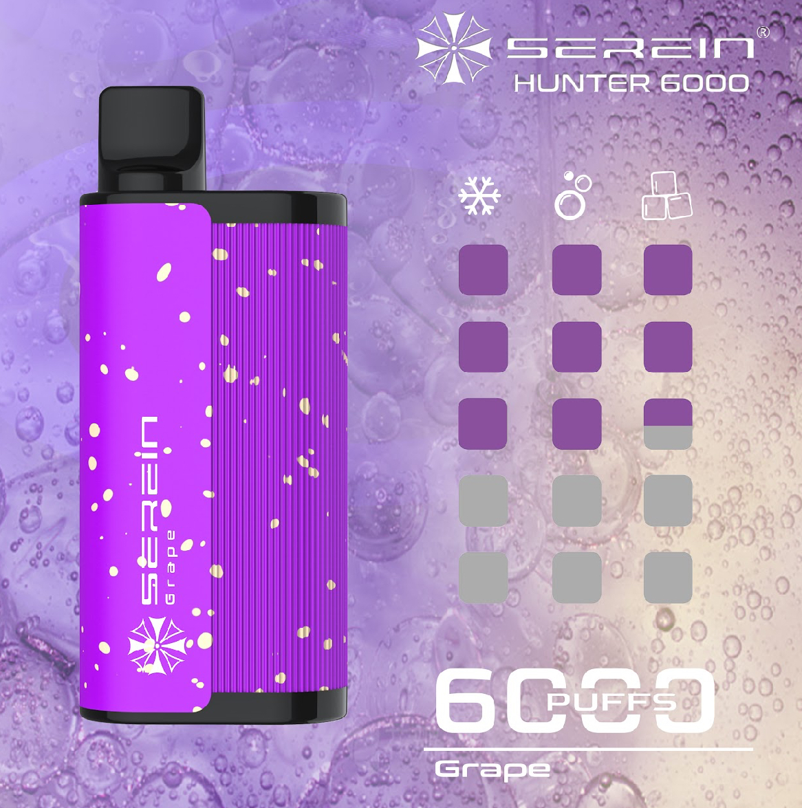 new Serein Hunter 6000 Puffs