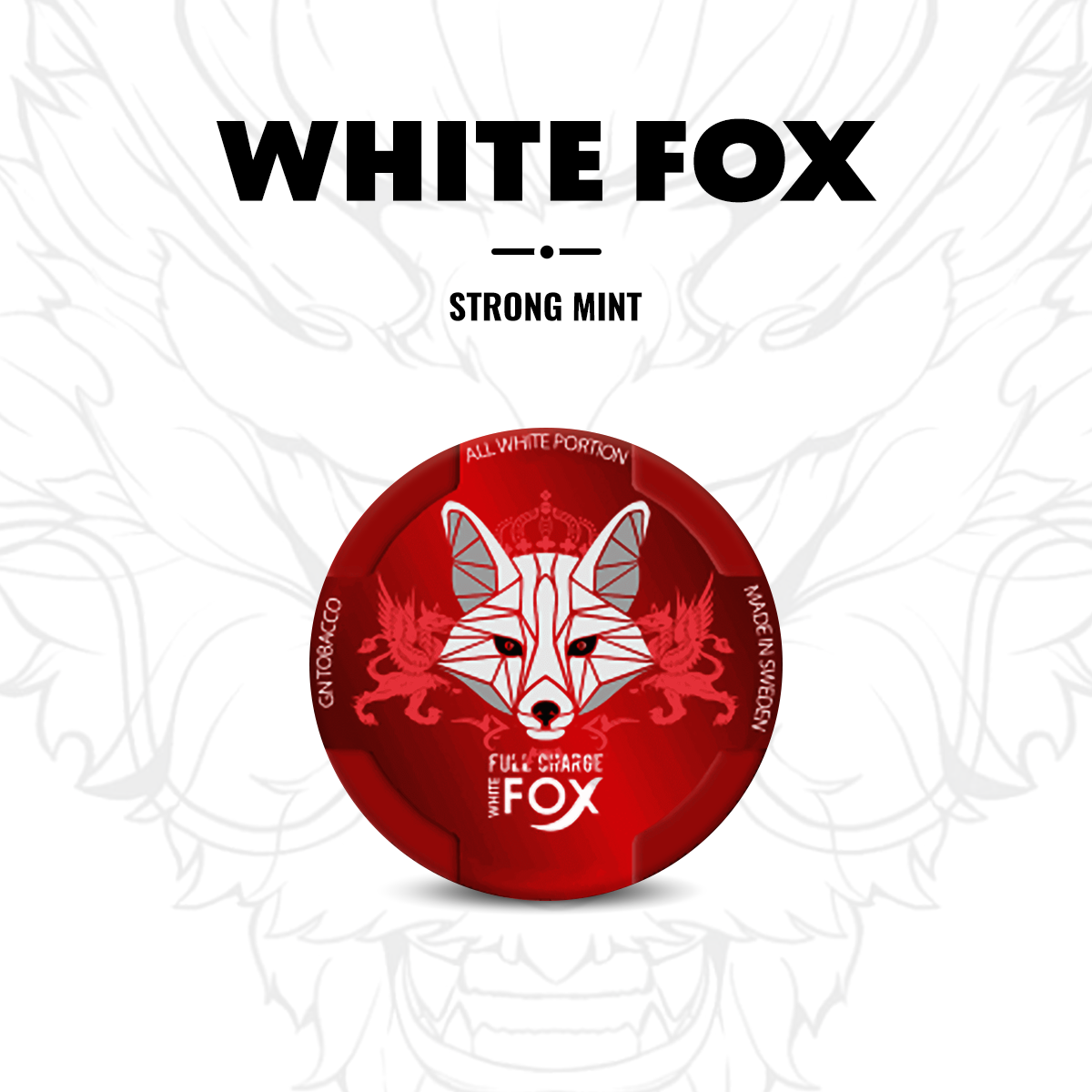 NICOTINE POUCHES/WHITE FOX