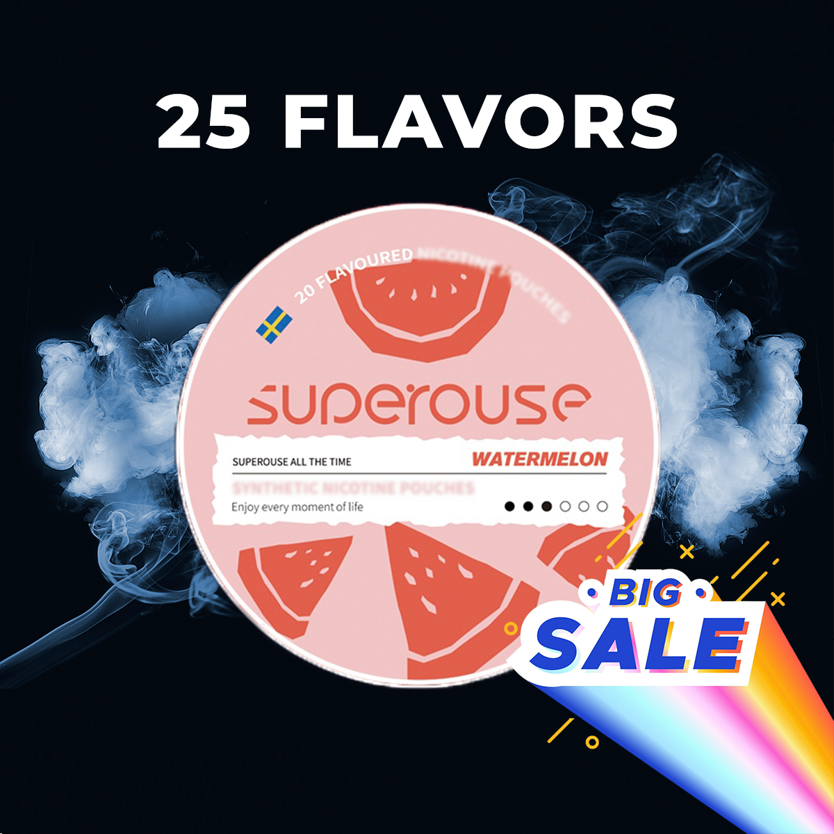 NICOTINE POUCHES/SUPEROUSE