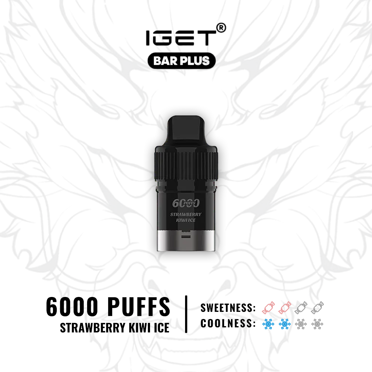 E-CIGARETTE/IGET/IGET BAR PLUS 6000 PUFFS​ PODS