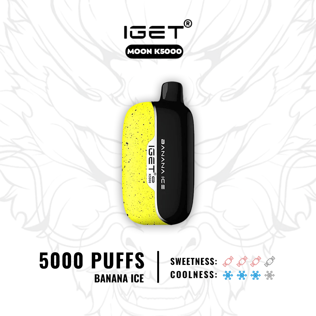 E-CIGARETTE/IGET/IGET Moon K5000