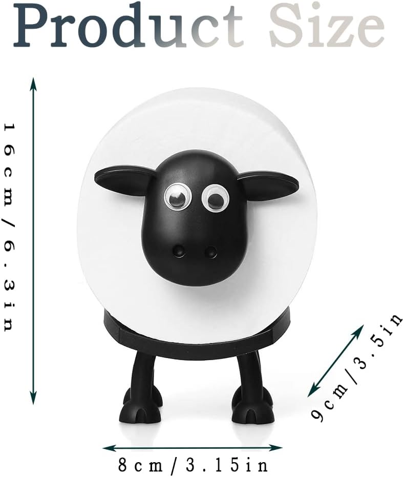 Creative Animal Bathroom Tissue Holder 3d