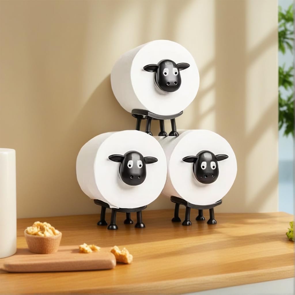 Creative Animal Bathroom Tissue Holder 3d